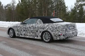 BMW Serie 4 Cabrio foto spia 25 marzo 2019