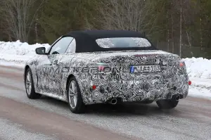 BMW Serie 4 Cabrio foto spia 25 marzo 2019