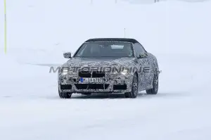 BMW Serie 4 Cabrio foto spia 25 marzo 2019