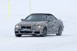 BMW Serie 4 Cabrio foto spia 25 marzo 2019