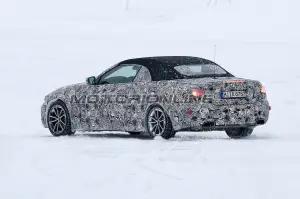 BMW Serie 4 Cabrio foto spia 25 marzo 2019