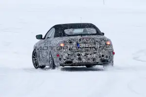 BMW Serie 4 Cabrio foto spia 25 marzo 2019