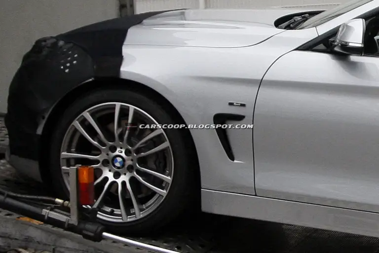 Bmw Serie 4 Coupé 2014, nuove foto spia - 4