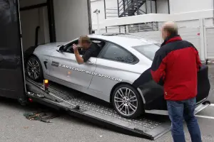 Bmw Serie 4 Coupé 2014, nuove foto spia - 7