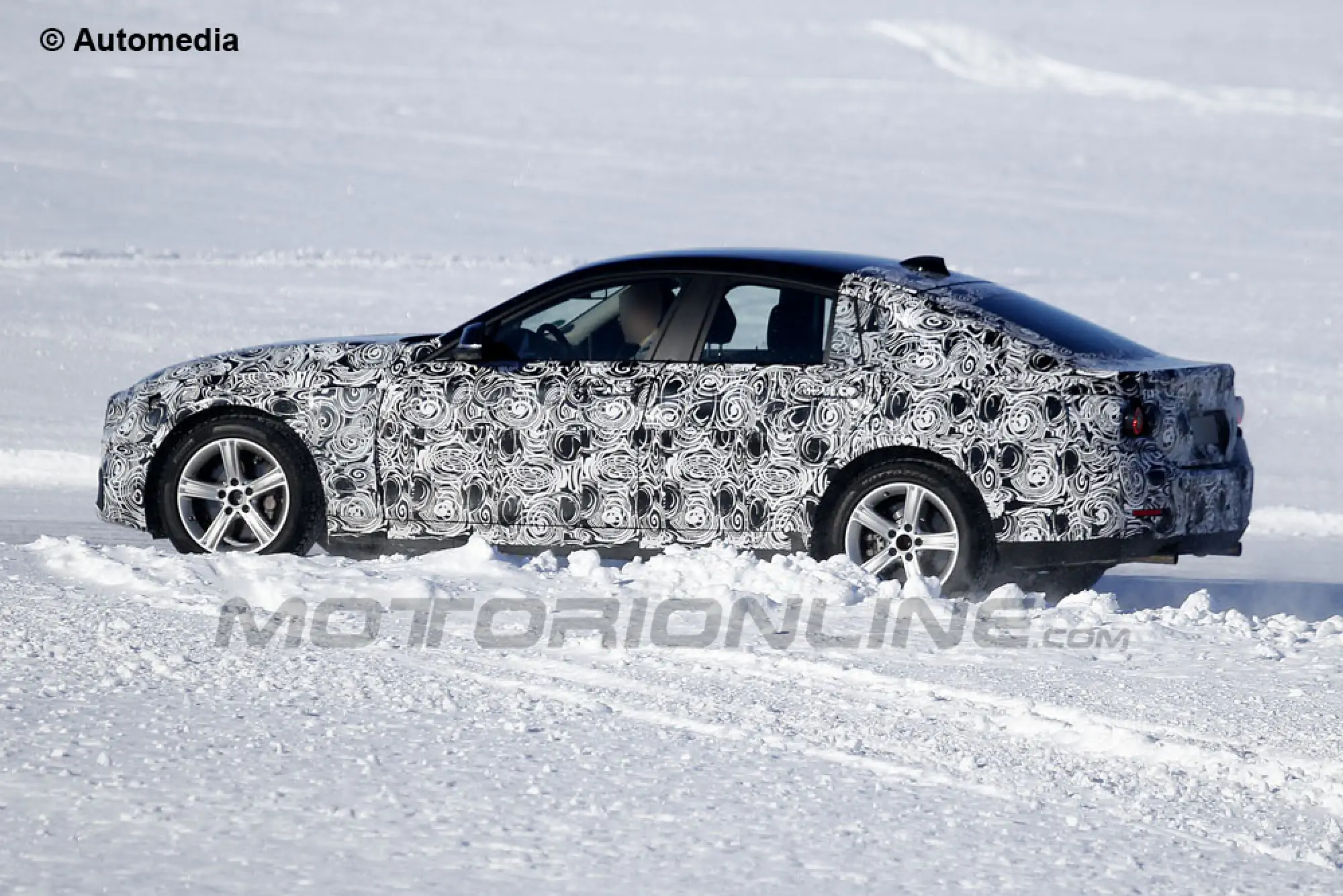 BMW Serie 4 GranCoupe - Foto spia 15-03-2013 - 4