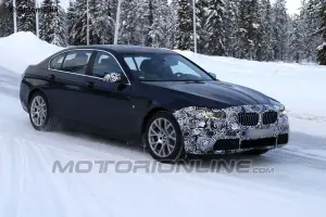 BMW Serie 5 2013 - Foto spia 23-01-2013 - 2