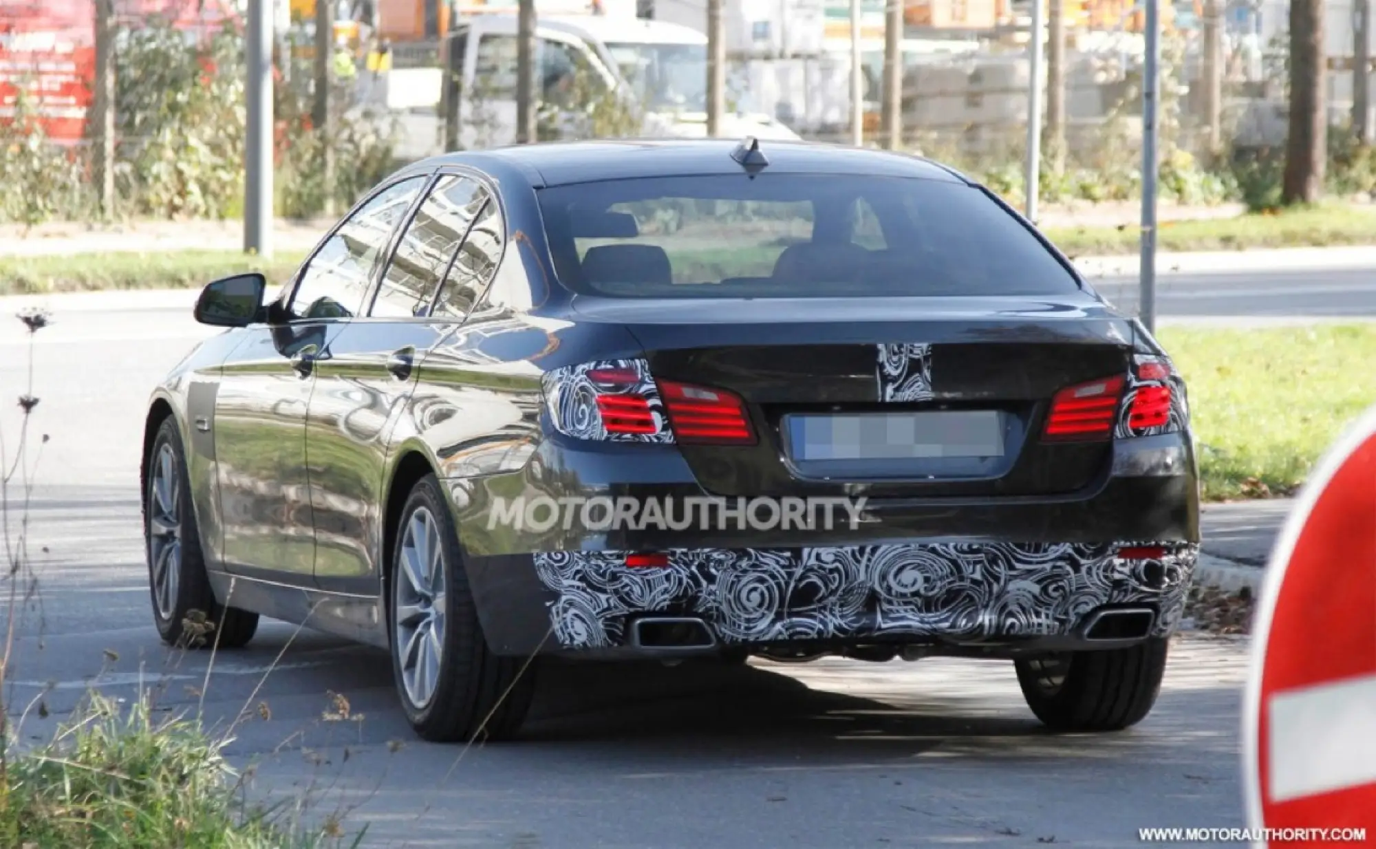 BMW Serie 5 2015 - Foto spia 18-10-2012 - 8