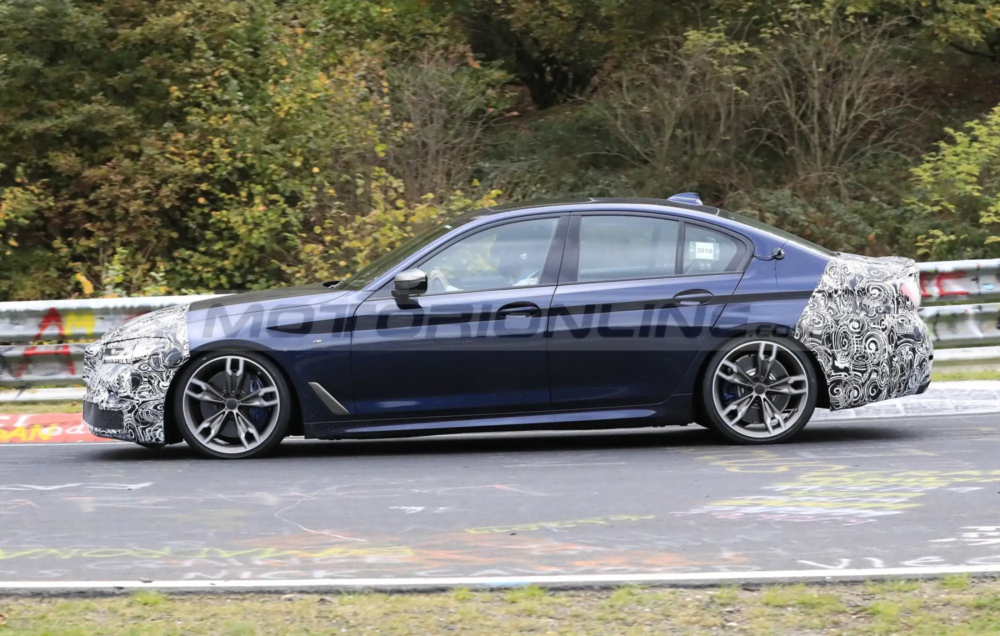 BMW Serie 5 2021 - Foto spia 30-10-2019 - 4