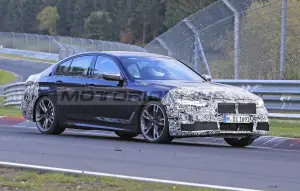 BMW Serie 5 2021 - Foto spia 30-10-2019