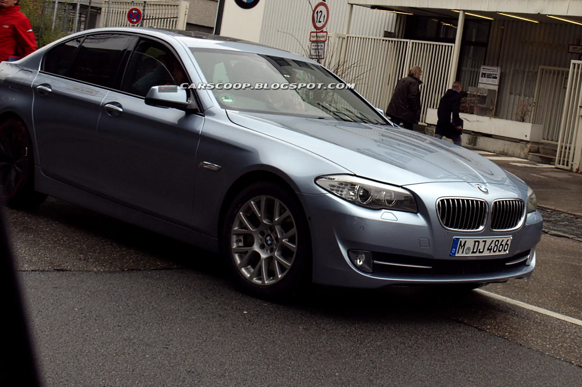 Bmw Serie-5 ActiveHybrid - Foto spia 18-12-2010 - 1