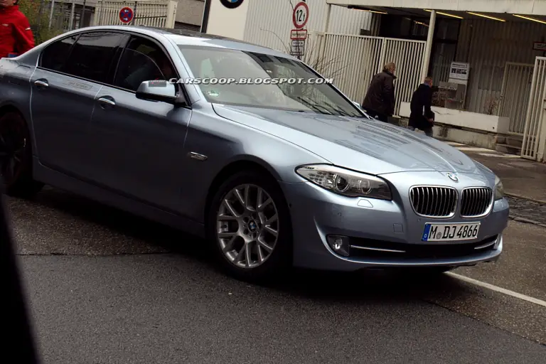 Bmw Serie-5 ActiveHybrid - Foto spia 18-12-2010 - 1