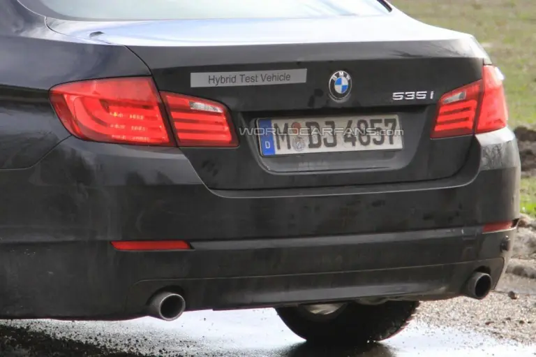 BMW Serie 5 ActiveHybrid spy - 1