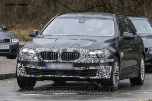 BMW Serie 5 facelift - Foto spia 16-04-2013