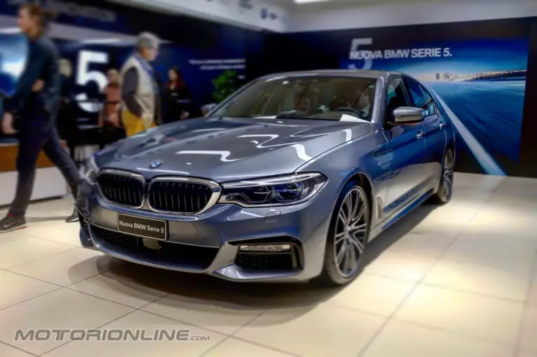 BMW Serie 5 MY 2017 - Test Drive Anteprima - 1