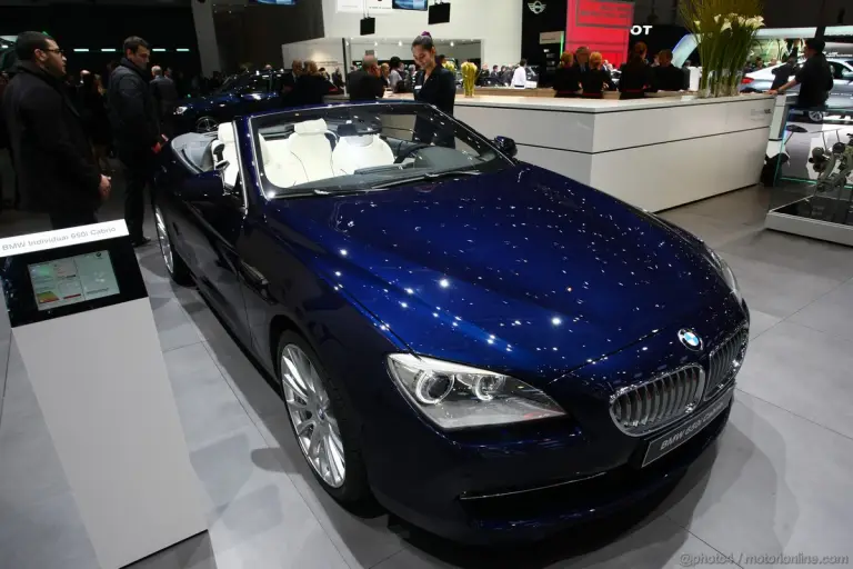 BMW Serie 6 Cabrio Individual Ginevra 2011 - 2