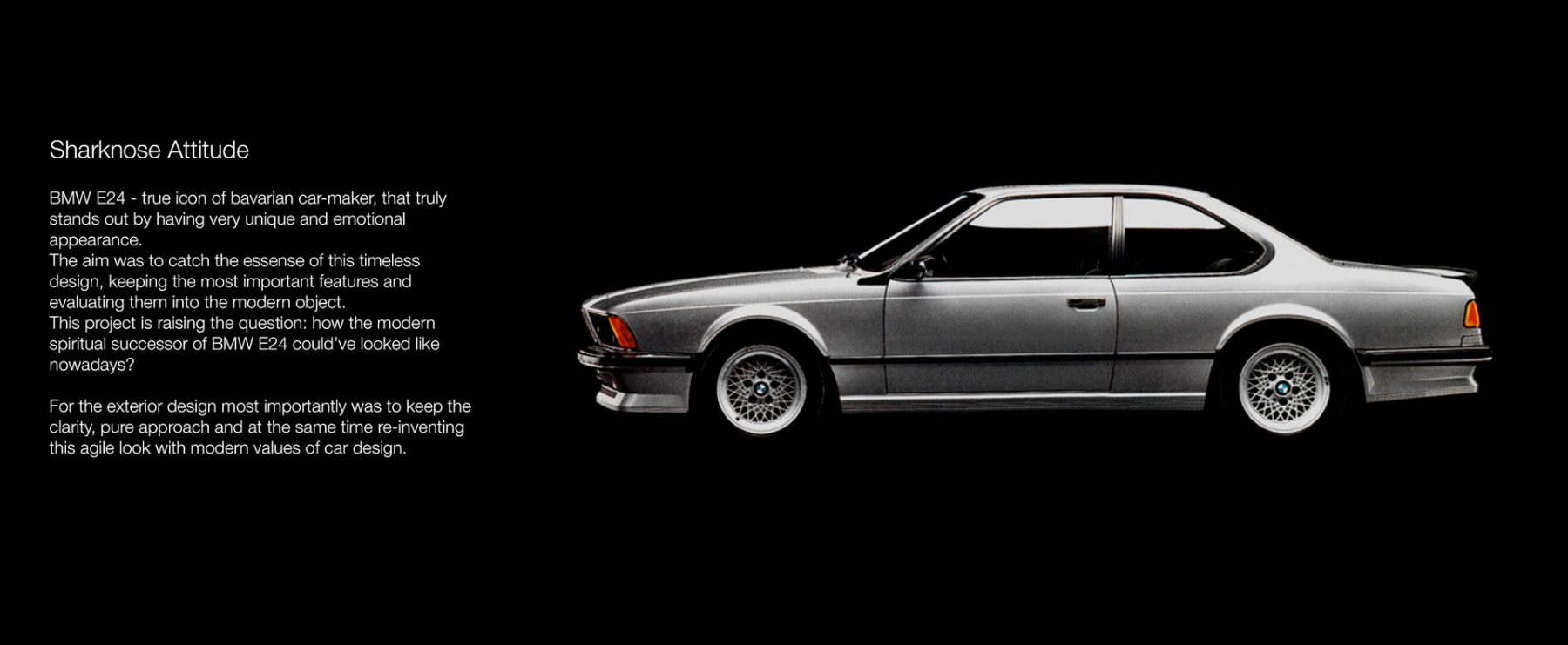 BMW Serie 6 E24 2020 - Render