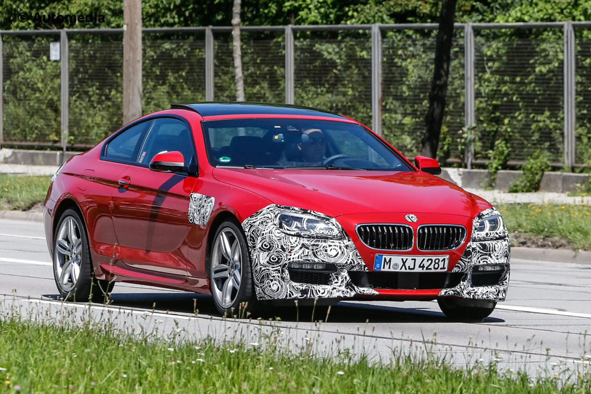 BMW Serie 6 - foto spia (agosto 2014) - 1