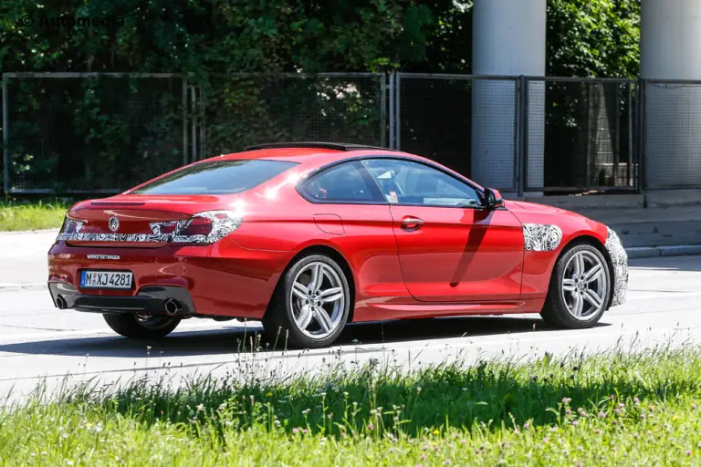 BMW Serie 6 - foto spia (agosto 2014) - 4