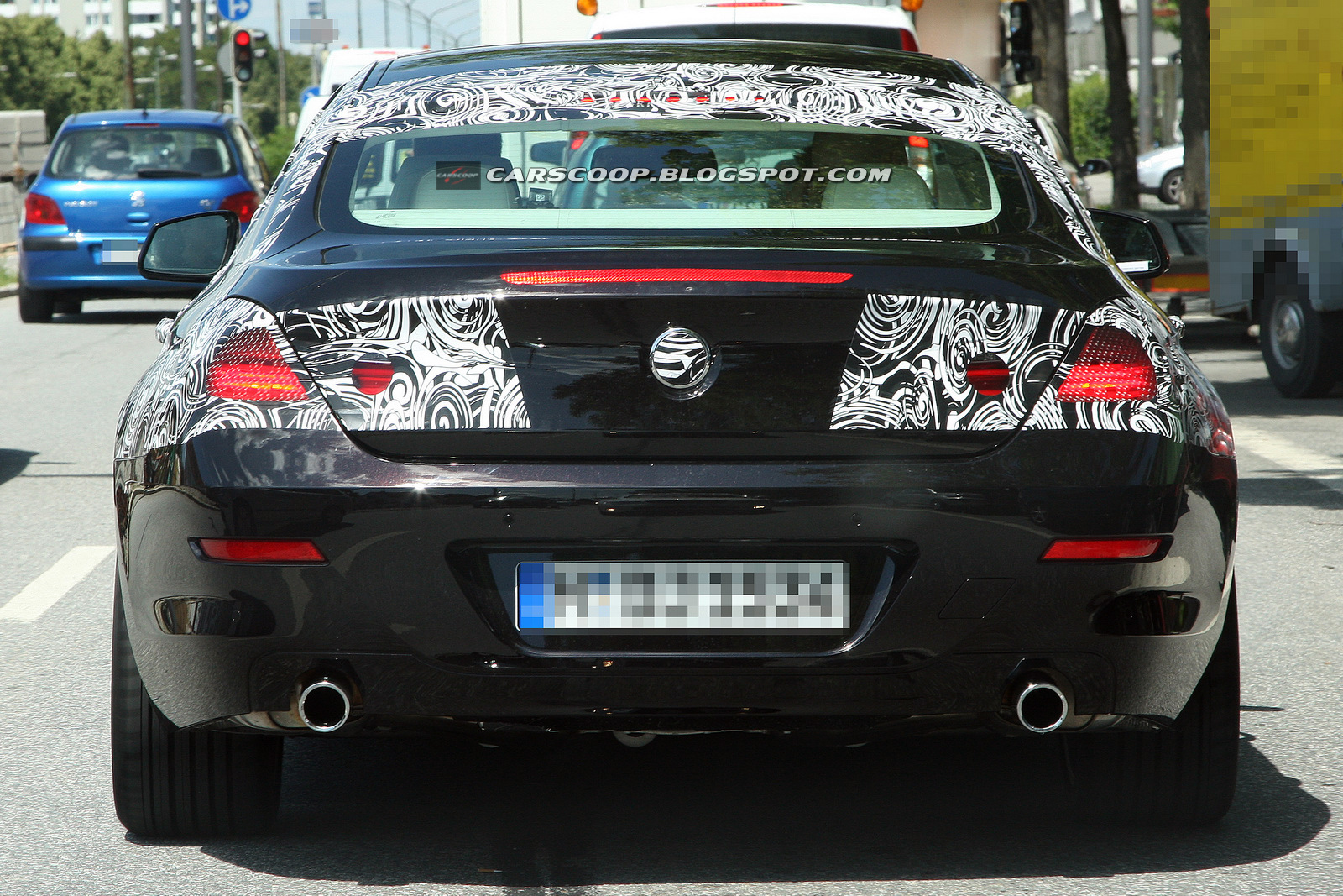 BMW Serie 6 Gran Coupé 2012 foto spia