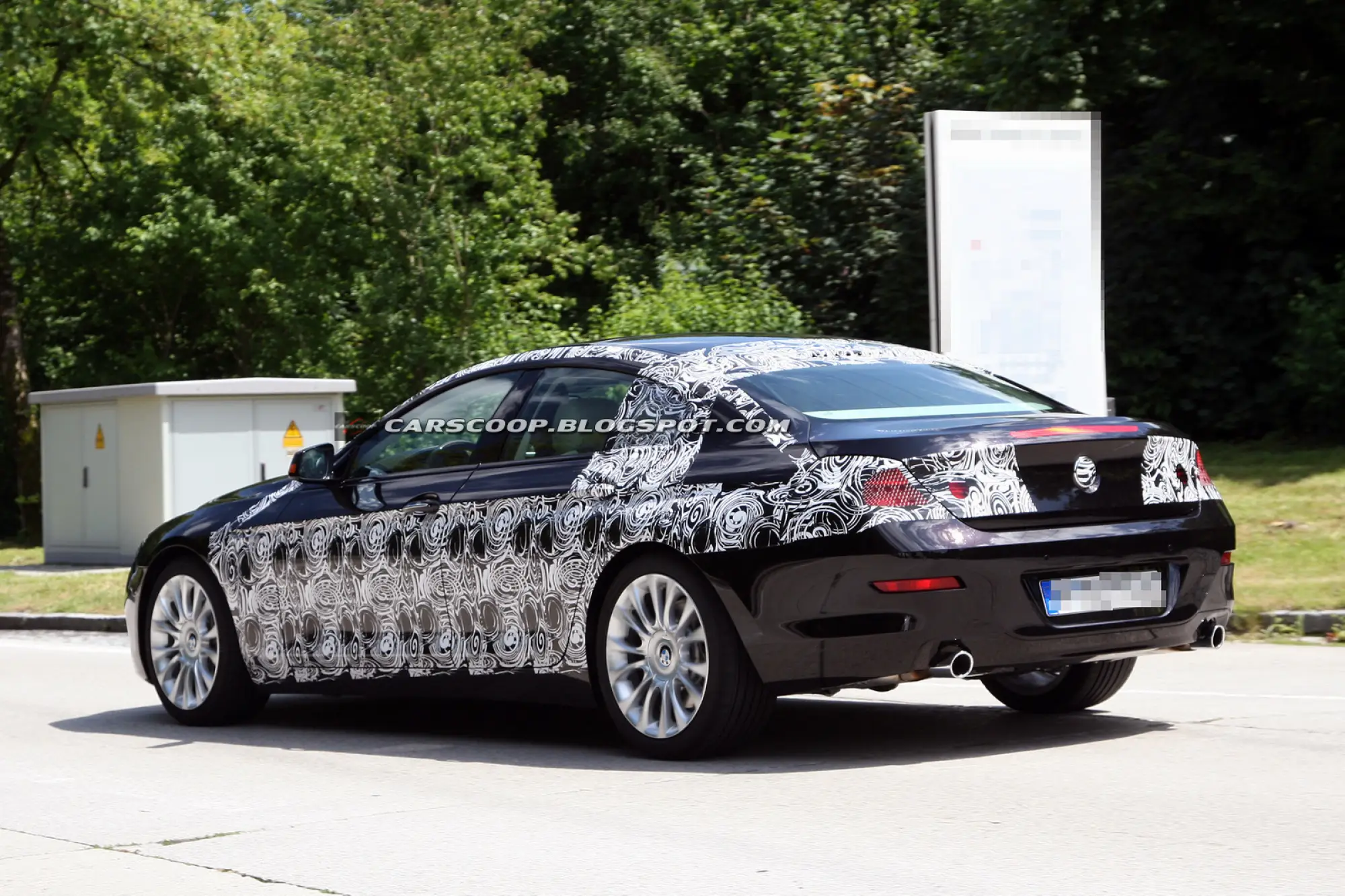 BMW Serie 6 Gran Coupé 2012 foto spia - 6