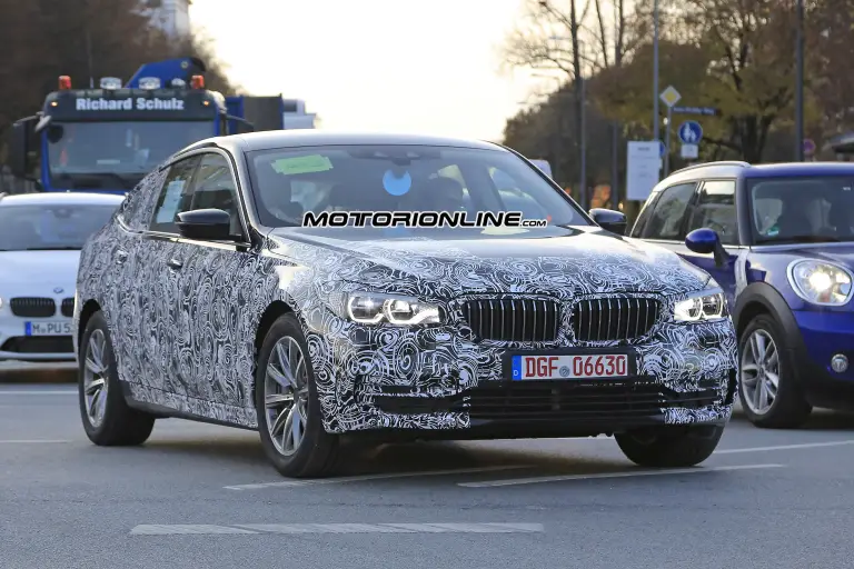 BMW Serie 6 GT foto spia 14 novembre 2016 - 3