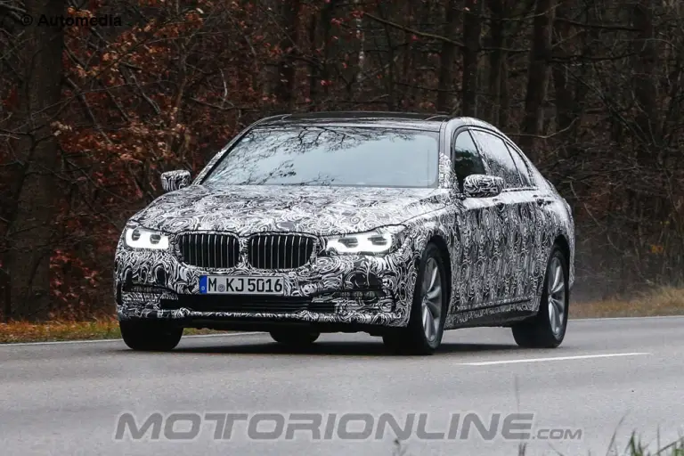 BMW Serie 7 MY 2016 - Foto spia 03-12-2014 - 1