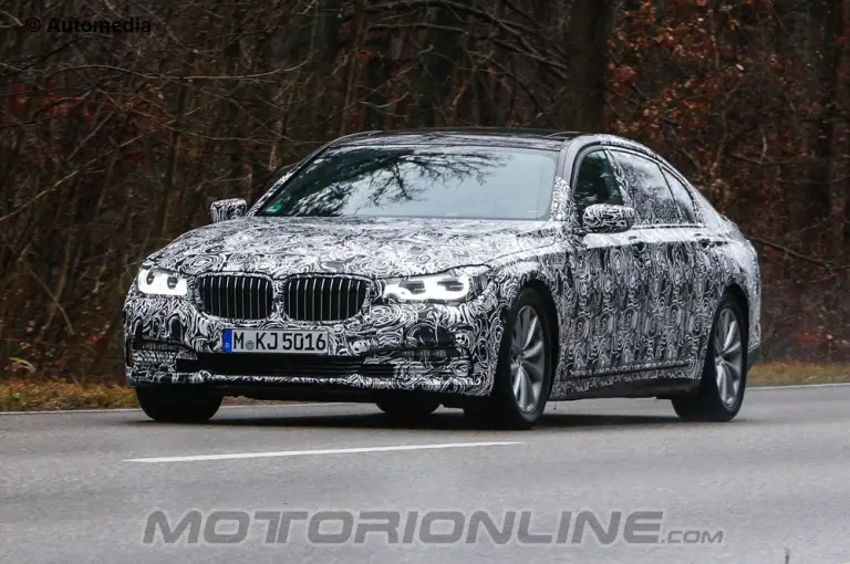 BMW Serie 7 MY 2016 - Foto spia 03-12-2014 - 2