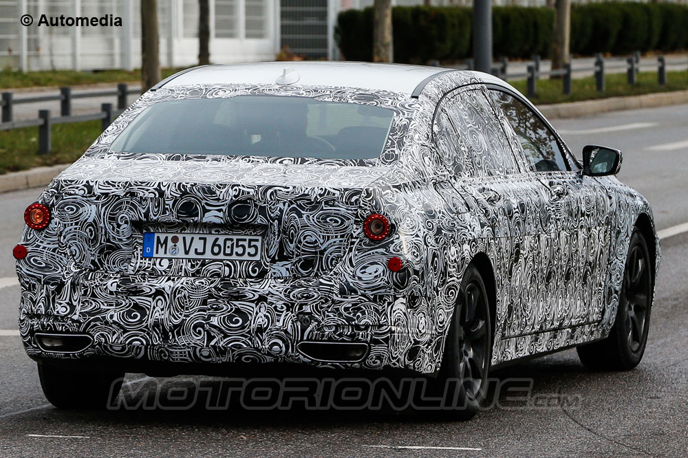 BMW Serie 7 MY 2016 - Foto spia 14-12-2013