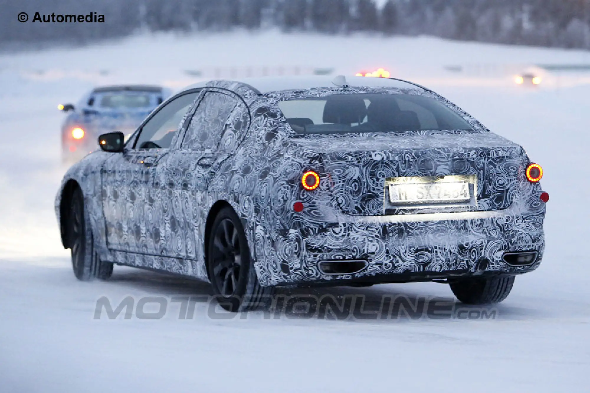 BMW Serie 7 MY 2016 - Foto spia 20-01-2014 - 6