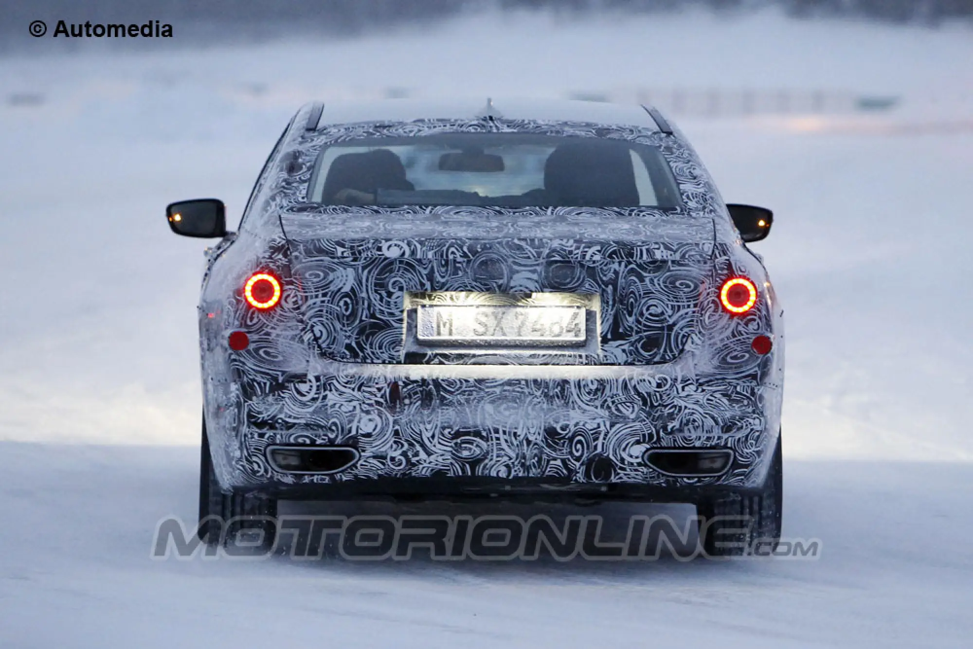 BMW Serie 7 MY 2016 - Foto spia 20-01-2014 - 7