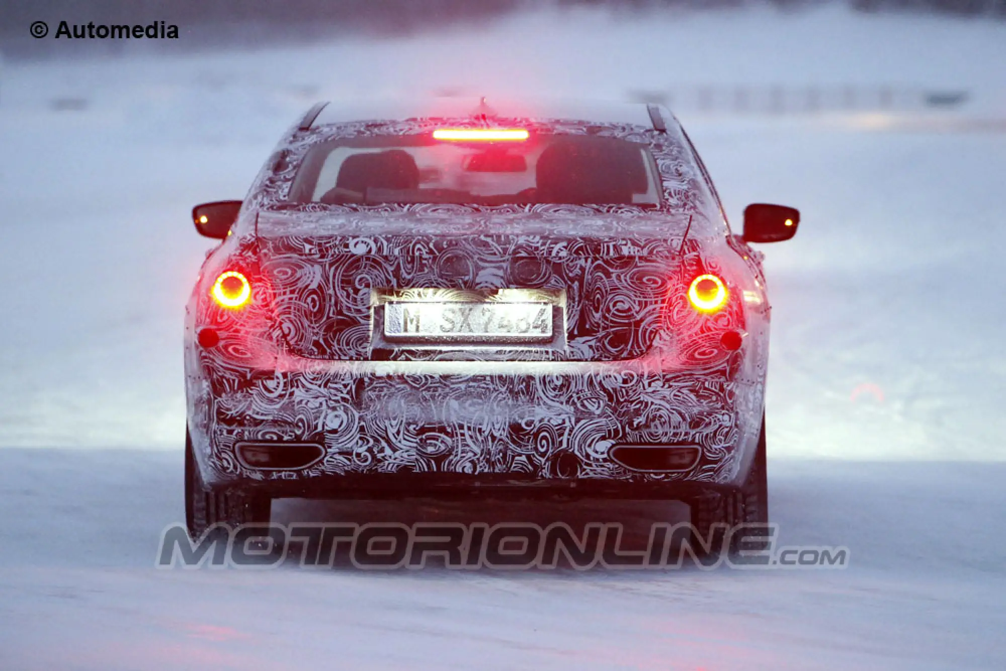 BMW Serie 7 MY 2016 - Foto spia 20-01-2014 - 8