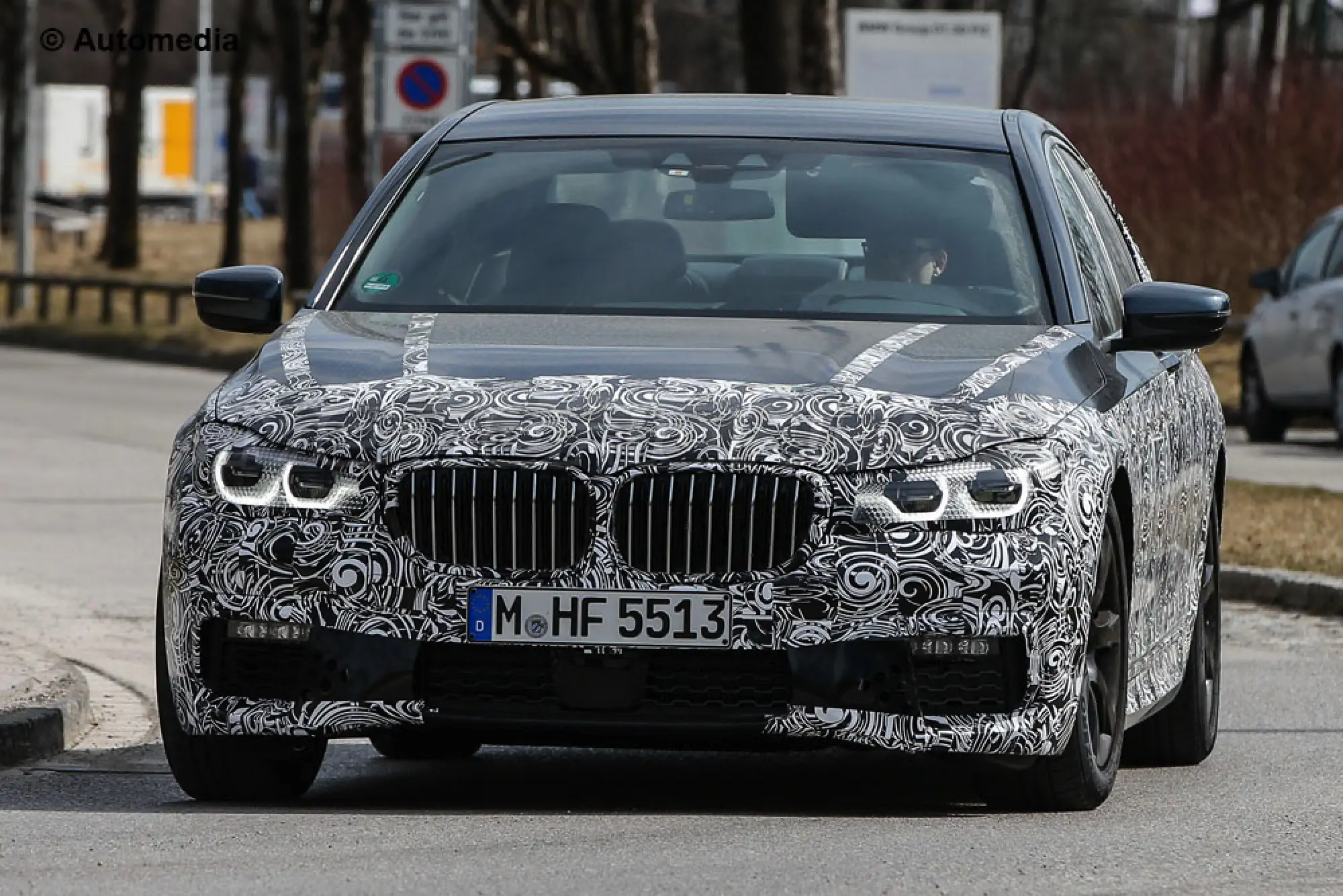BMW Serie 7 MY 2016 - Foto spia 27-03-2015 - 11