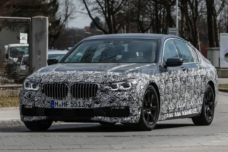 BMW Serie 7 MY 2016 - Foto spia 27-03-2015 - 12