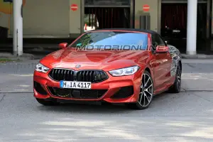 BMW Serie 8 Cabrio foto spia 20 settembre 2018