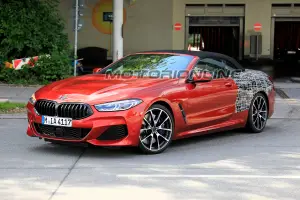 BMW Serie 8 Cabrio foto spia 20 settembre 2018