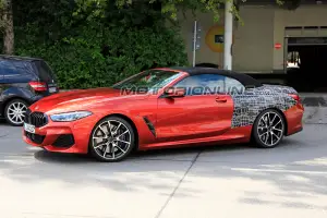 BMW Serie 8 Cabrio foto spia 20 settembre 2018