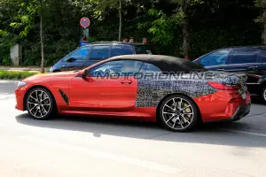 BMW Serie 8 Cabrio foto spia 20 settembre 2018 - 7