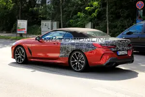 BMW Serie 8 Cabrio foto spia 20 settembre 2018