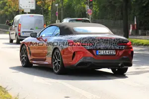 BMW Serie 8 Cabrio foto spia 20 settembre 2018