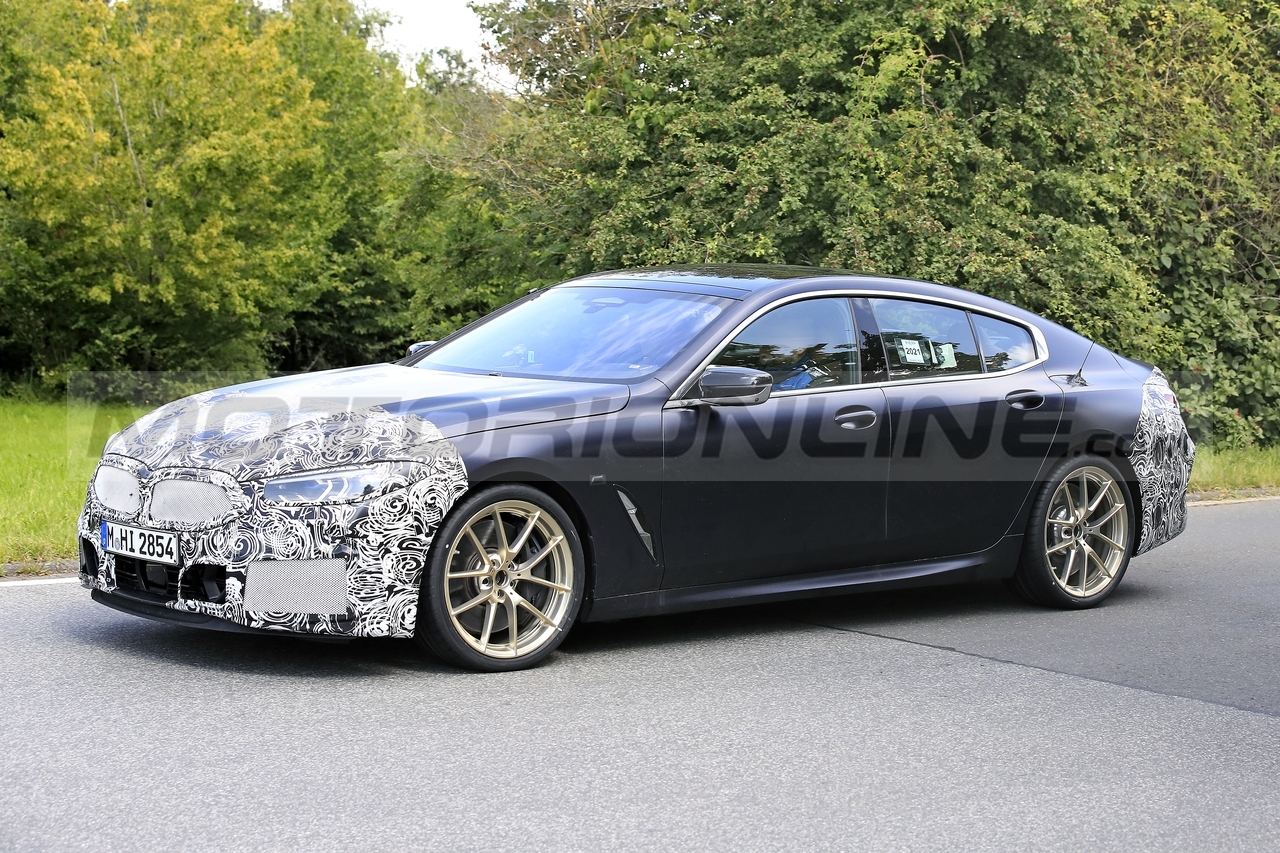 BMW Serie 8 Gran Coupe 2023 - Foto Spia 15-11-2021