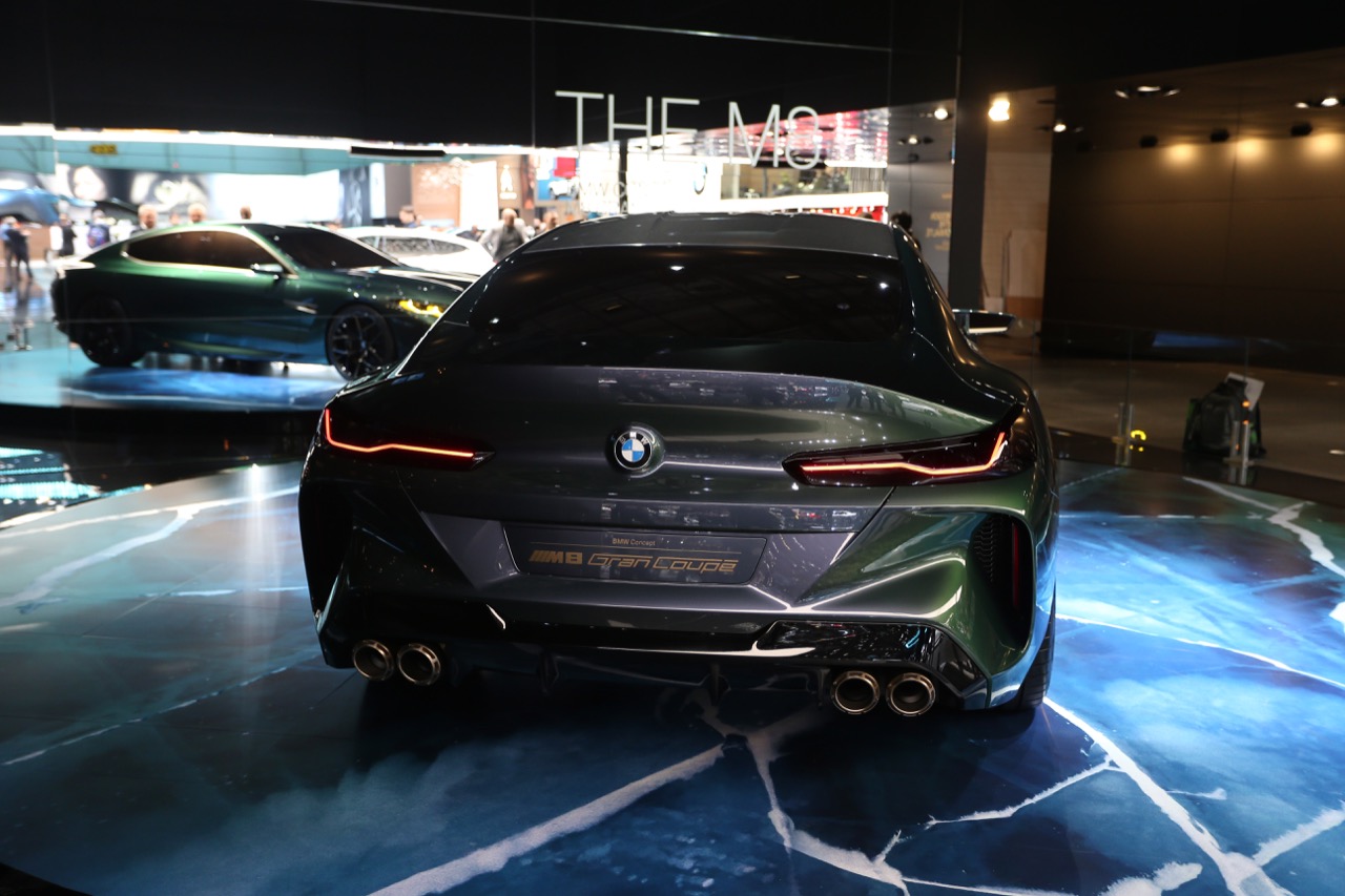BMW Serie 8 Gran Coupe Concept Foto live - Salone di Ginevra 2018