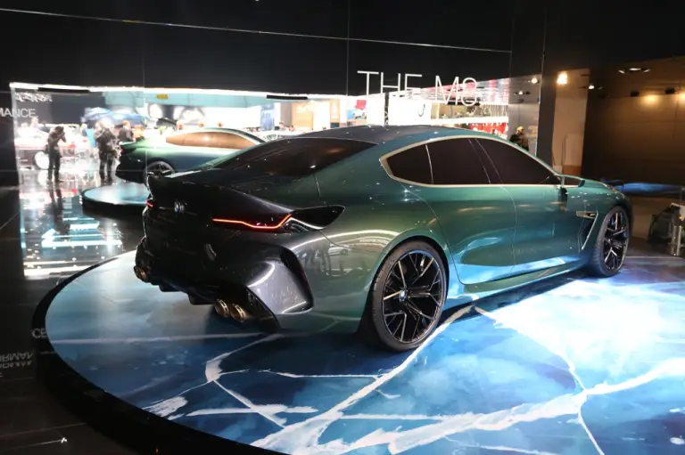 BMW Serie 8 Gran Coupe Concept Foto live - Salone di Ginevra 2018 - 3