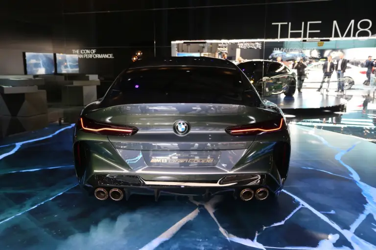 BMW Serie 8 Gran Coupe Concept Foto live - Salone di Ginevra 2018 - 12