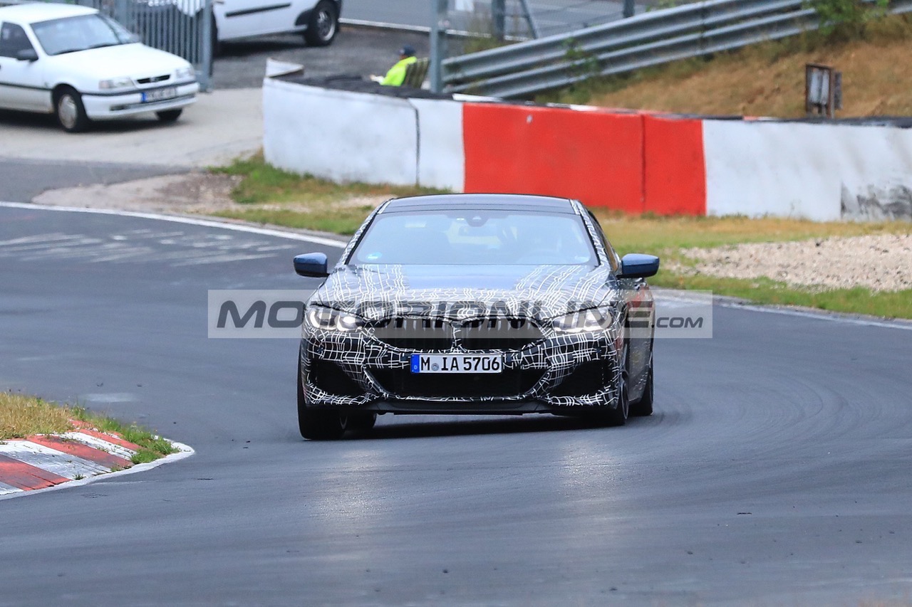 BMW Serie 8 Gran Coupe - Foto spia 14-8-2018
