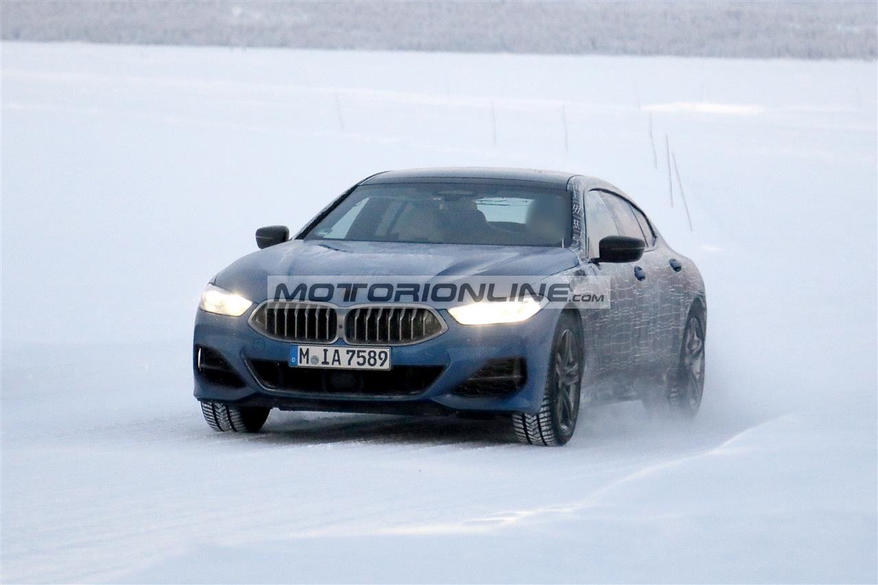 BMW Serie 8 Gran Coupé - Foto spia 31-1-2019