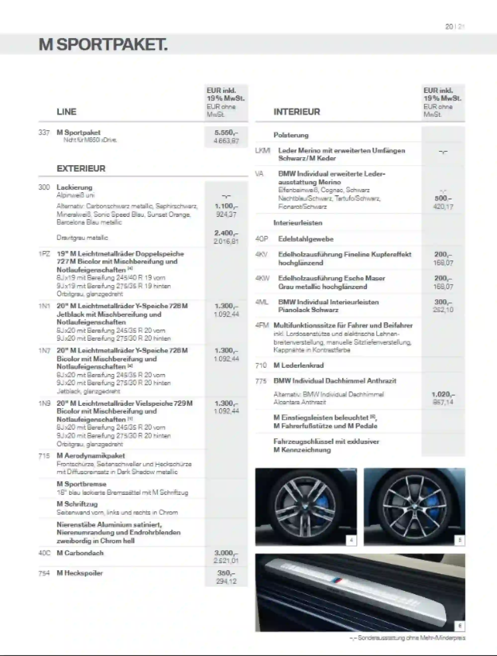 BMW Serie 8 listino prezzi Germania - 4