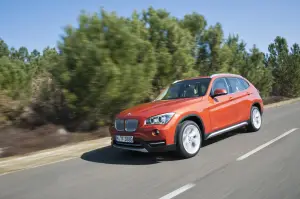 BMW X1 2012 - Foto ufficiali in movimento