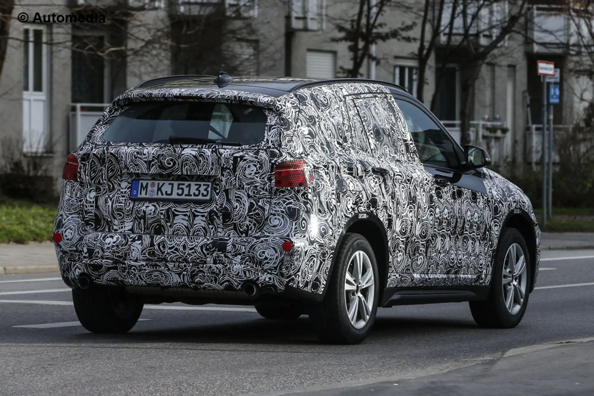 BMW X1 2015 - Foto spia 17-12-2014 - 8