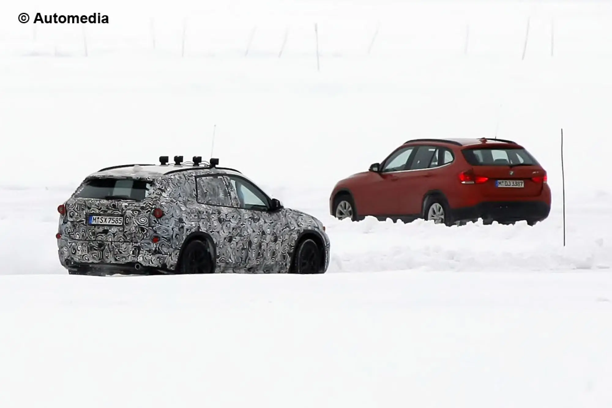 BMW X1 2015 - Foto spia 21-03-2014 - 3