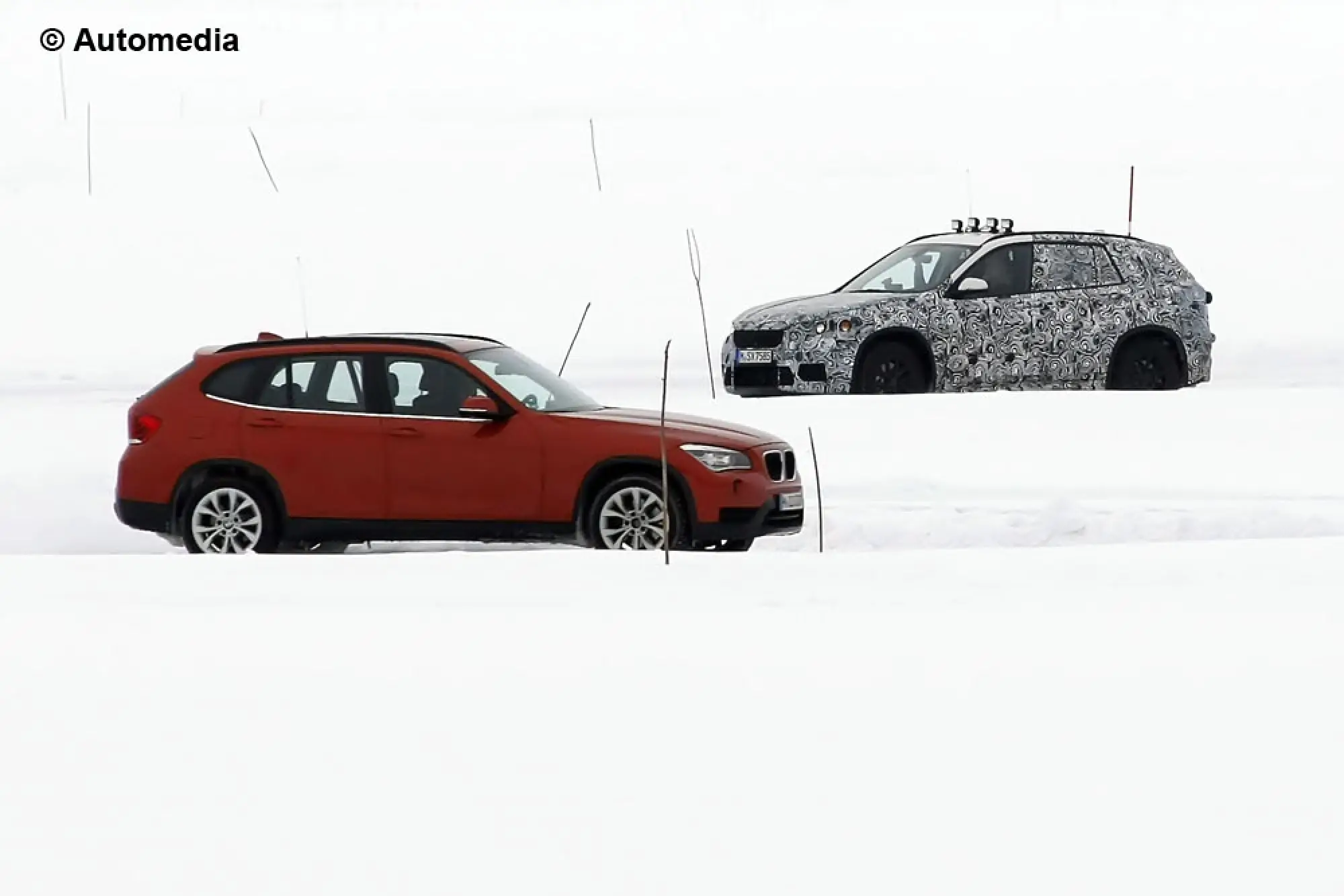 BMW X1 2015 - Foto spia 21-03-2014 - 4